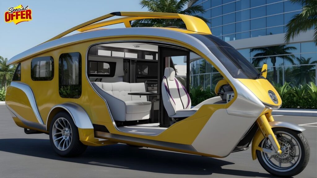 Tricycle RV Camper New Revealed